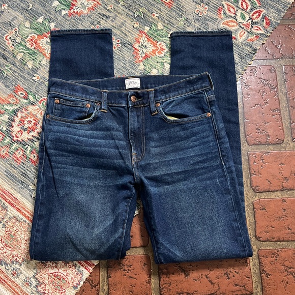 J. Crew 250 dark wash skinny denim jeans - Picture 1 of 10